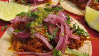 Tacos de cochinita pibil Tutoriales [upl. by Beshore]