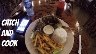 Catch and Cook Caribbean Style Snapper in Belize [upl. by Innoj]