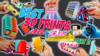 Best 3D Printing Ideas in 2022  3D Printed Trends Part 2 [upl. by Ameehsat]