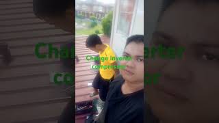 Change Aircon inverter compressor Koppel split type viralvideo [upl. by Htebiram966]