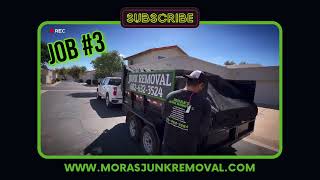 A Day In The Life Of A Small Scottsdale Junk Removal Company 1 [upl. by Jens]