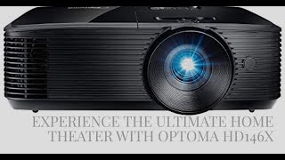 Optoma HD146X High Performance Projector [upl. by Aliehc]