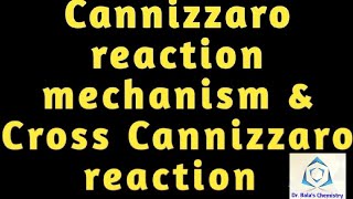 Cannizzaro reaction and cross Cannizzaro reaction class 12 CBSE chemistry english [upl. by Ahsiuqal]