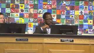 Duval County School Board votes 61 in favor of new superintendent salary [upl. by Akinal]