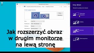 Jak rozszerzyć obraz na drugi ekran po lewej stronie [upl. by Lanza983]