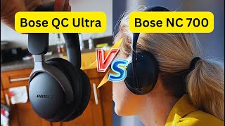 Bose QuietComfort Ultra vs Bose NC700  Should You Upgrade [upl. by Lleroj]