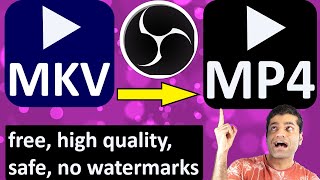 How To Convert MKV To MP4 OBS [upl. by Seka27]