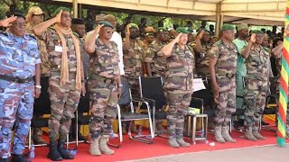 Sortie de la Première Promotion de l’École d’Étatmajor des Forces de Sécurité du Mali 25102024 [upl. by Euqinue]