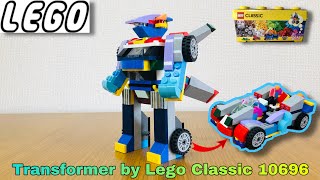 Lego Classic 10696 assembling to Transformer part1 169 [upl. by Graves947]