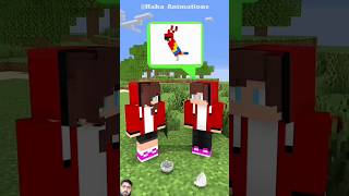 998 what birds egg this minecraft minecraftanimatedseries minecraftvideos monsterschoolanimation [upl. by Nicki]