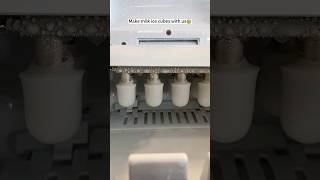 DIY MILK CUBES  ICE MAKER costway productreview [upl. by Bomke]