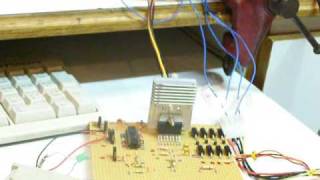 Stepper Motor Driver Using L297 and L298 IC [upl. by Hansiain]