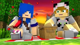 PIQUENIQUE ROMANTICO  ROMANCE MINECRAFT [upl. by Tiffi261]