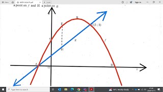 NOVEMBER 2024 MATHEMATICS PAPER 1  Parabola amp Str Line Vertical distance Turning Point GRADE 12 [upl. by Ilahtan837]