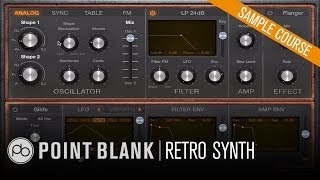 Logic Pro X  Exploring Retro Synth [upl. by Atilamrac]