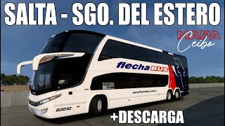 SALTA  SANTIAGO DEL ESTERO FLECHA BUS ETS 2 148 [upl. by Sweyn]