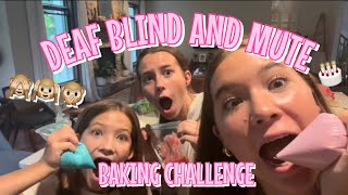 BLIND DEAF MUTE CHALLENGE 🎂 [upl. by Eustache]