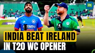 India vs Ireland Highlights IND Defeat IRE By 8 Wickets In T20 World Cup 2024 Opening Match [upl. by Reuven456]