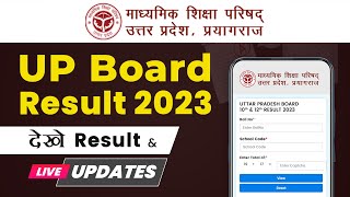 UP Board Result 2023 UPMSP आज जारी करेगा रिजल्ट  यहाँ देखें UP Class 10 and 12 Result Live [upl. by Truc761]