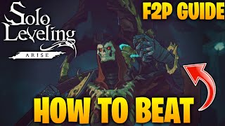 HOW TO BEAT METUS  Solo Leveling Arise F2P SETUP [upl. by Leclair]