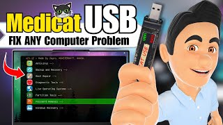 Medicat USB  FIX Any Computer Problem with this IT Toolkit Full GUIDE [upl. by Eintirb]