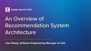 An Overview of Recommendation System Architecture [upl. by Ecienahs]