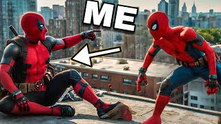 I Brought Deadpool amp Spiderman to Real Life [upl. by Trixie63]