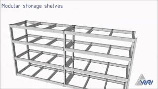 Modular shelving solution for storage systems [upl. by Anaher]