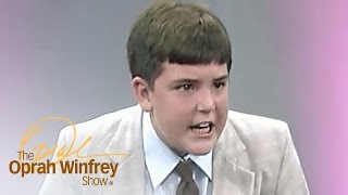 Does This Child Preacher Understand the Words Hes Yelling  The Oprah Winfrey Show  OWN [upl. by Terrijo]