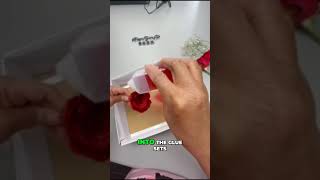 How to Create Stunning Glitter Roses Quick Tutorial [upl. by Nihhi]