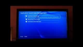 Ps4 How to Access Cloud Saves [upl. by Corbet]