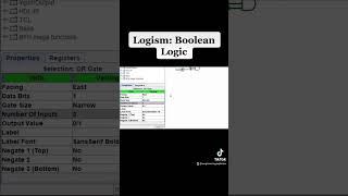 Logisim Evolution Lab02 Boolean Logic [upl. by Stout]