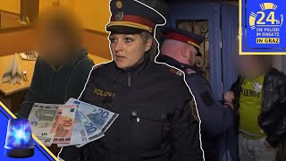 GESUCHT Eine Frau die mit BARGELD um sich wirft 🤔  22  Polizeieinsatz in Graz  24h  ATV [upl. by Zetram]