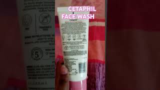 CETAPHILS FACE WASH for sensitive skin skincare cetaphilgentleskincleanser cetaphilmoisturizer [upl. by Annaer616]