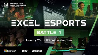 Battle I  Road to Las Vegas 2024 Excel Esports [upl. by Aliekahs]