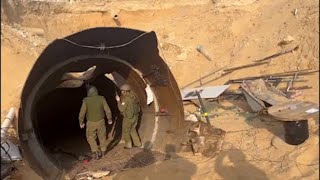 Dentro il maxi tunnel di Hamas sotto Gaza [upl. by Tanner746]