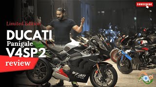 Dont buy Ducati before watching this Honest review of Ducati V4SP2 Only 4 in India [upl. by Nalro]