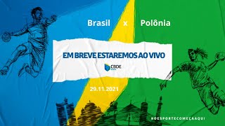 Mundial Escolar de Handebol  Brasil X Polônia [upl. by Christoforo784]