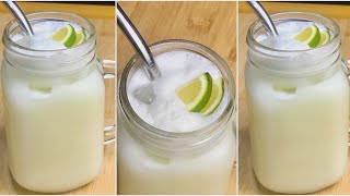 This is the Best Lemonade Recipe  Brazilian Lemonade 🍋 ASMR Cooking  How To Make Lemonade At Home [upl. by Arthur]