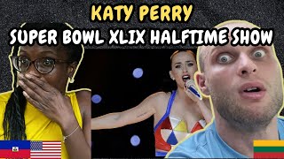 REACTION TO Katy Perry  Super Bowl XLIX Halftime Show [upl. by Nepil]