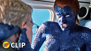 Mystique Abducts Senator Kelly  Helicopter Scene  XMen 2000 Movie Clip HD 4K [upl. by Llenahc]