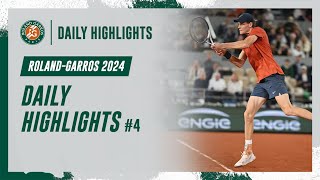 Daily Highlights 4  RolandGarros 2024 [upl. by Zerdna164]