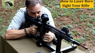 How to Laser Bore Sight a Rifle [upl. by Edualc]