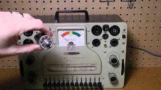 The Heathkit IT17 Tube Checker [upl. by Nosecyrb]