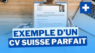 Analyse dun CV SUISSE modèle CV Suisse [upl. by Nnaylrebmik]