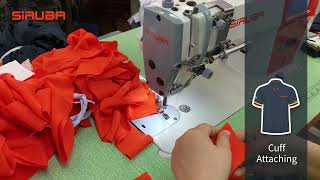 Manufacturing Process of Making Polo Shirt Garment Factory in Taiwan [upl. by Amanda735]