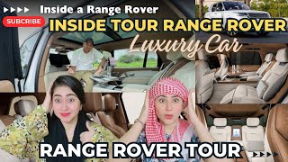 Special Tour Of Inside A Range Rover Car  Luxury Car Range Rover Interior Detailed Feature View [upl. by Sitoeht]