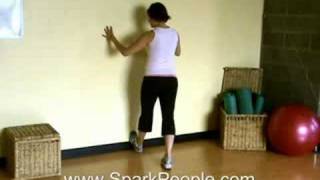 Calf and Ankle Stretching Workout for Shin Splints [upl. by Hodgkinson]