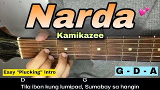 Narda  Kamikazee 4 Easy Chords😍 EASY GUITAR TUTORIAL [upl. by Xenophon149]