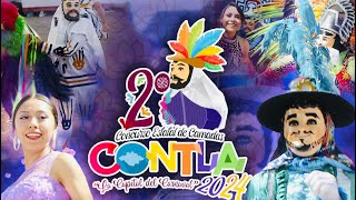 2do Concurso Estatal  Etapa 1  Carnaval Contla 2024 🎉🎭🎶 [upl. by Violeta]